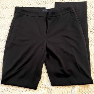 NWOT White House Black Market Slim Black Pant Sz 12L Curvy with Pockets